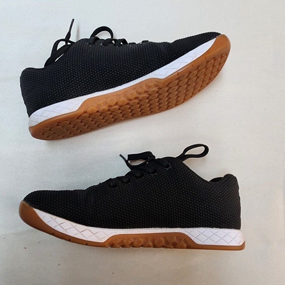 NOBULL Trainers Black Gum Bottoms Women's Size 6 Mens 4.5 Athletic Shoe - Picture 9 of 11